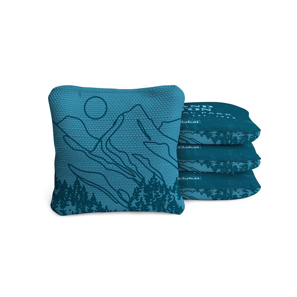 Elakai 4-in Travel Dual-Sided Cornhole Bags | National Parks Collection | Heirloom Boulevard
