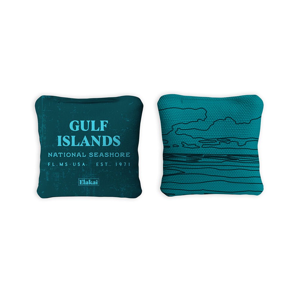Elakai 4-in Travel Dual-Sided Cornhole Bags | National Parks Collection | Heirloom Boulevard