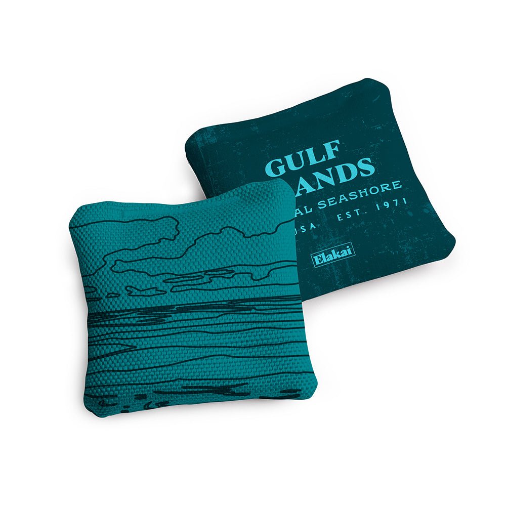 Elakai 4-in Travel Dual-Sided Cornhole Bags | National Parks Collection | Heirloom Boulevard