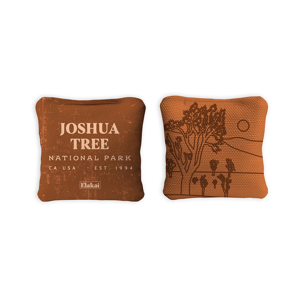 Elakai 4-in Travel Dual-Sided Cornhole Bags | National Parks Collection | Heirloom Boulevard