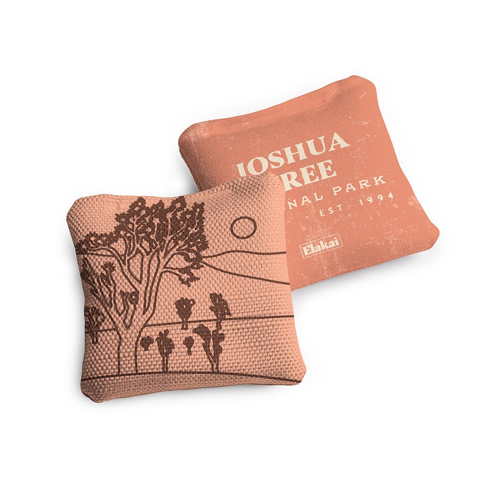 Elakai 4-in Travel Dual-Sided Cornhole Bags | National Parks Collection | Heirloom Boulevard