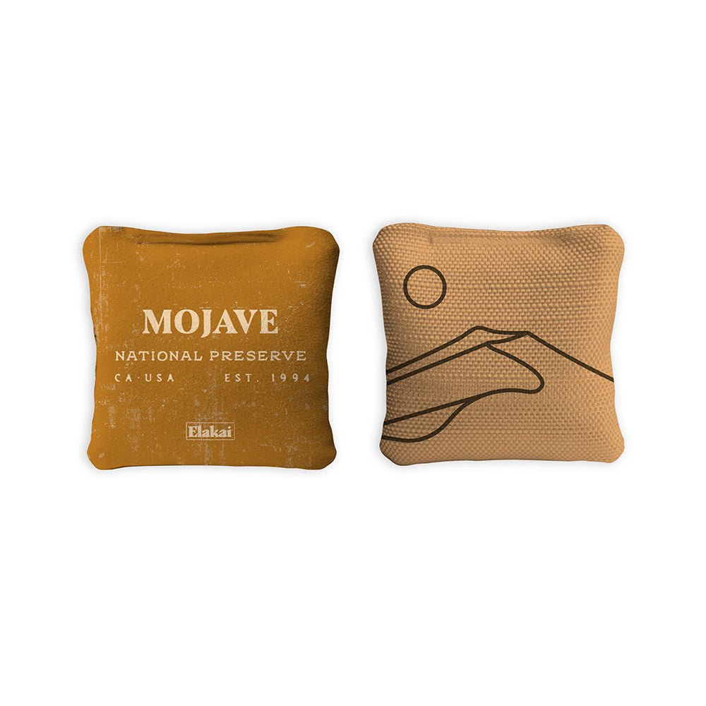 Elakai 4-in Travel Dual-Sided Cornhole Bags | National Parks Collection | Heirloom Boulevard