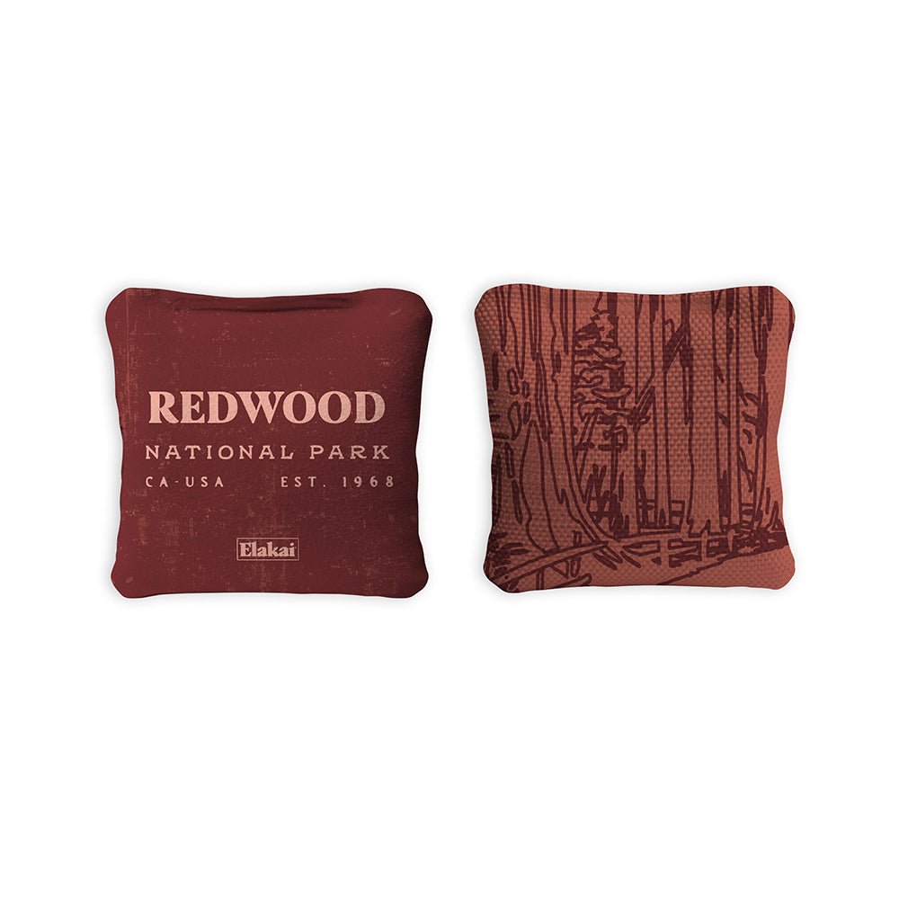 Elakai 4-in Travel Dual-Sided Cornhole Bags | National Parks Collection | Heirloom Boulevard