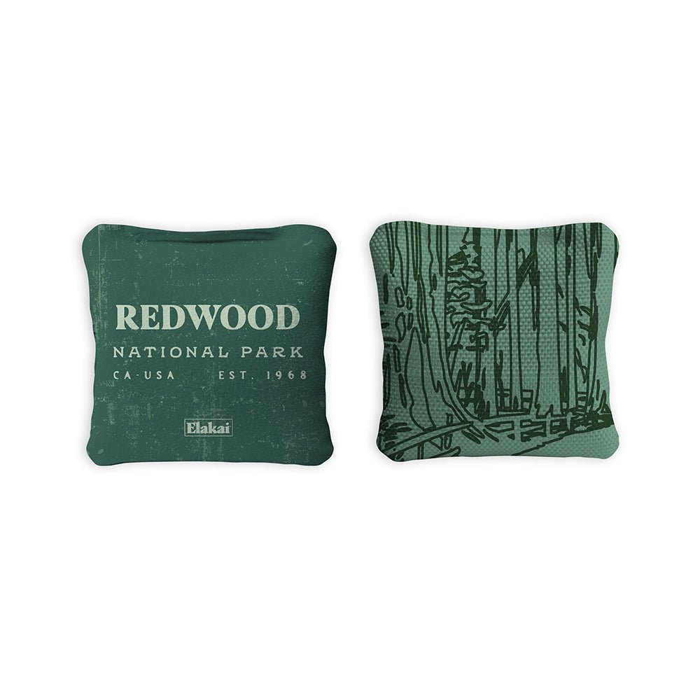 Elakai 4-in Travel Dual-Sided Cornhole Bags | National Parks Collection | Heirloom Boulevard