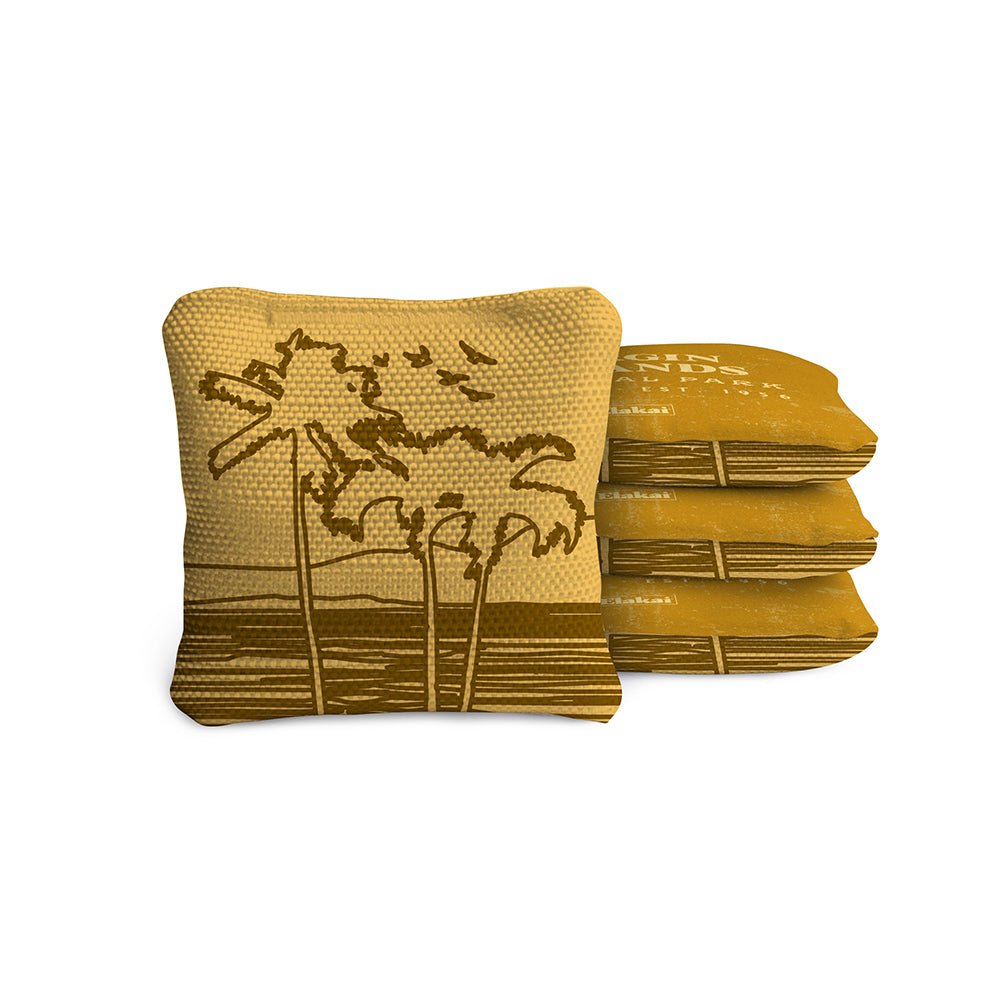 Elakai 4-in Travel Dual-Sided Cornhole Bags | National Parks Collection | Heirloom Boulevard