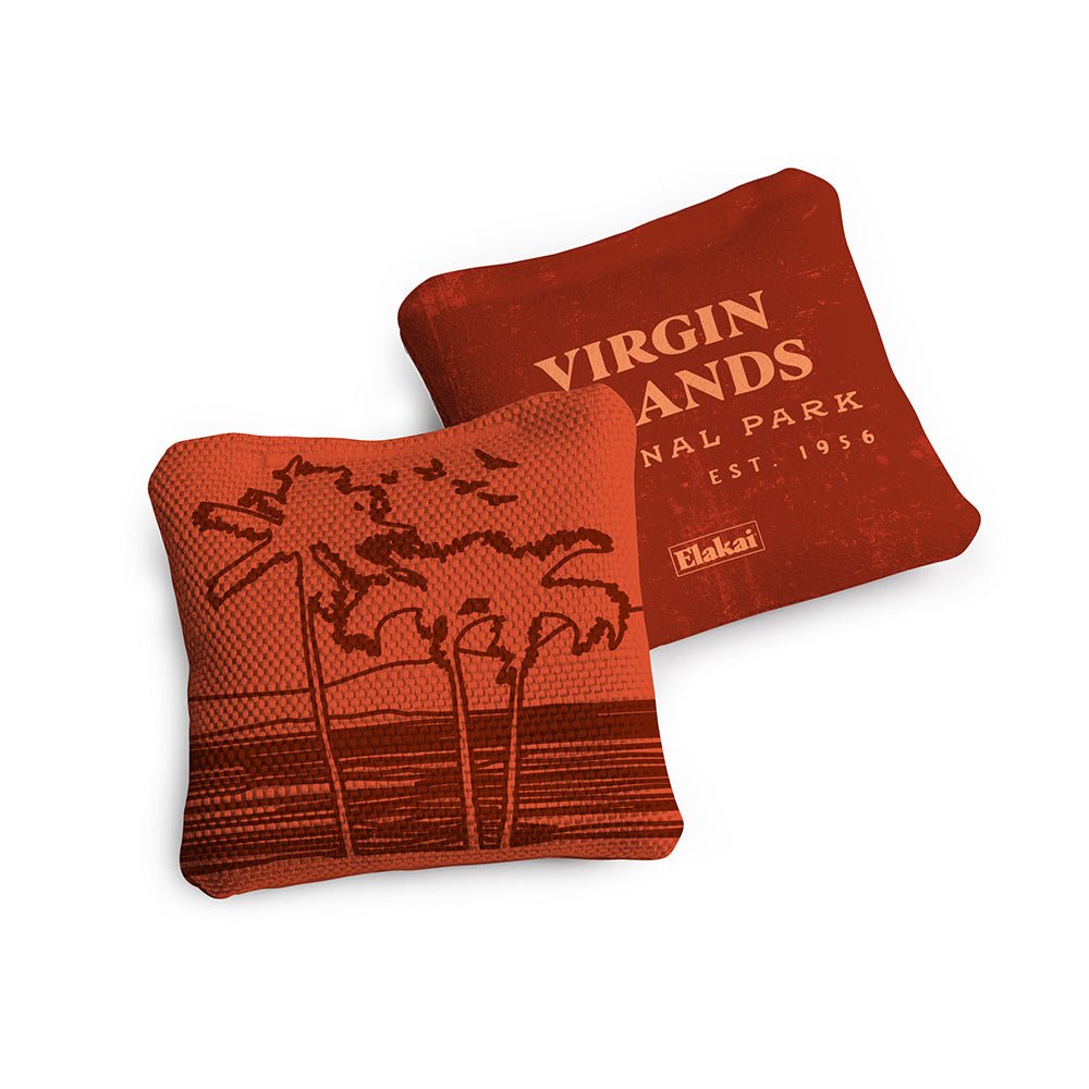 Elakai 4-in Travel Dual-Sided Cornhole Bags | National Parks Collection | Heirloom Boulevard