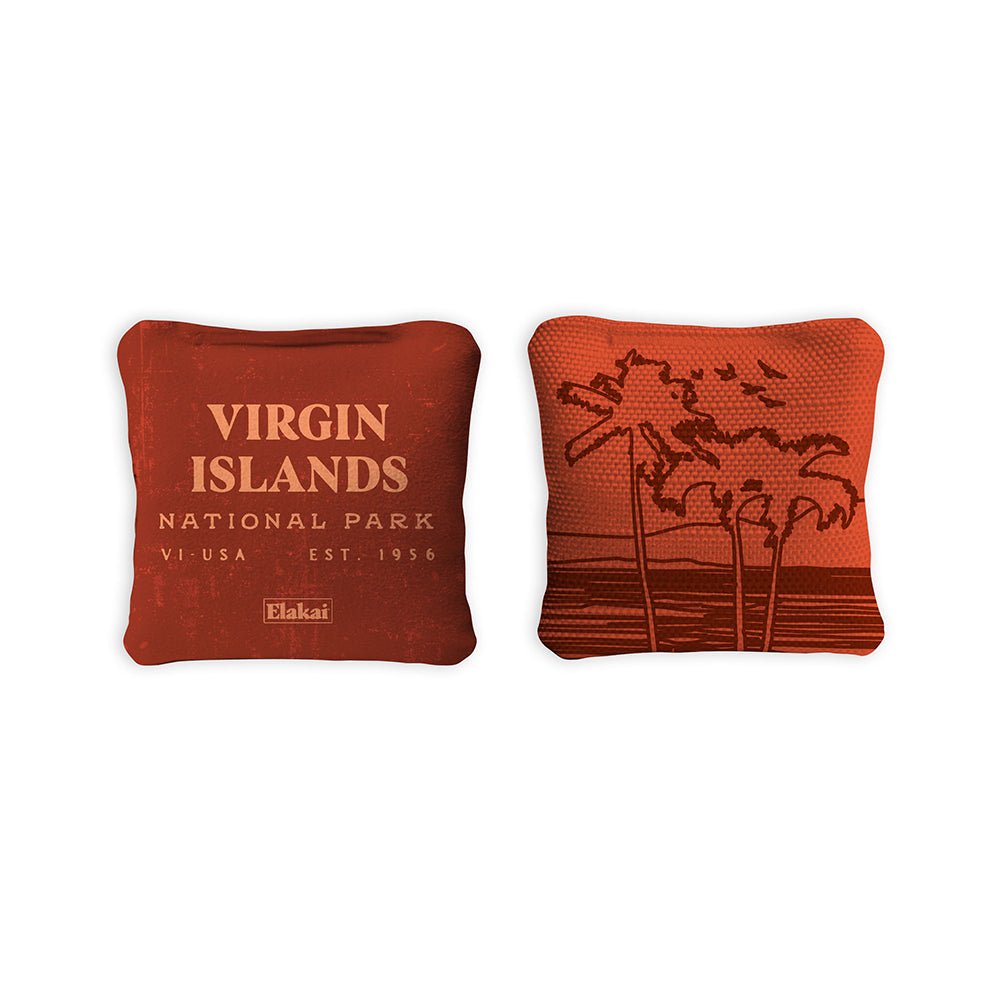 Elakai 4-in Travel Dual-Sided Cornhole Bags | National Parks Collection | Heirloom Boulevard