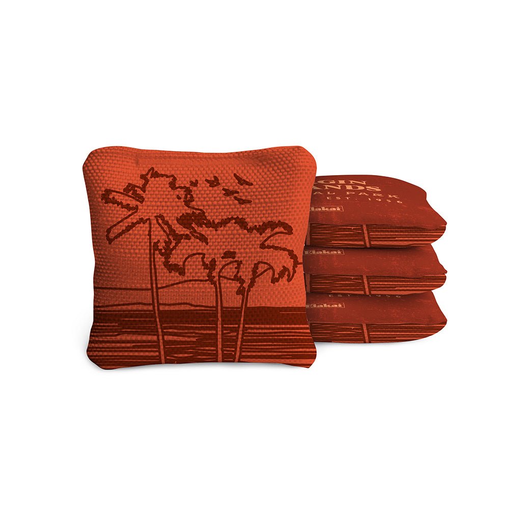 Elakai 4-in Travel Dual-Sided Cornhole Bags | National Parks Collection | Heirloom Boulevard