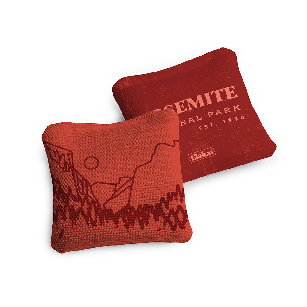Elakai 4-in Travel Dual-Sided Cornhole Bags | National Parks Collection | Heirloom Boulevard
