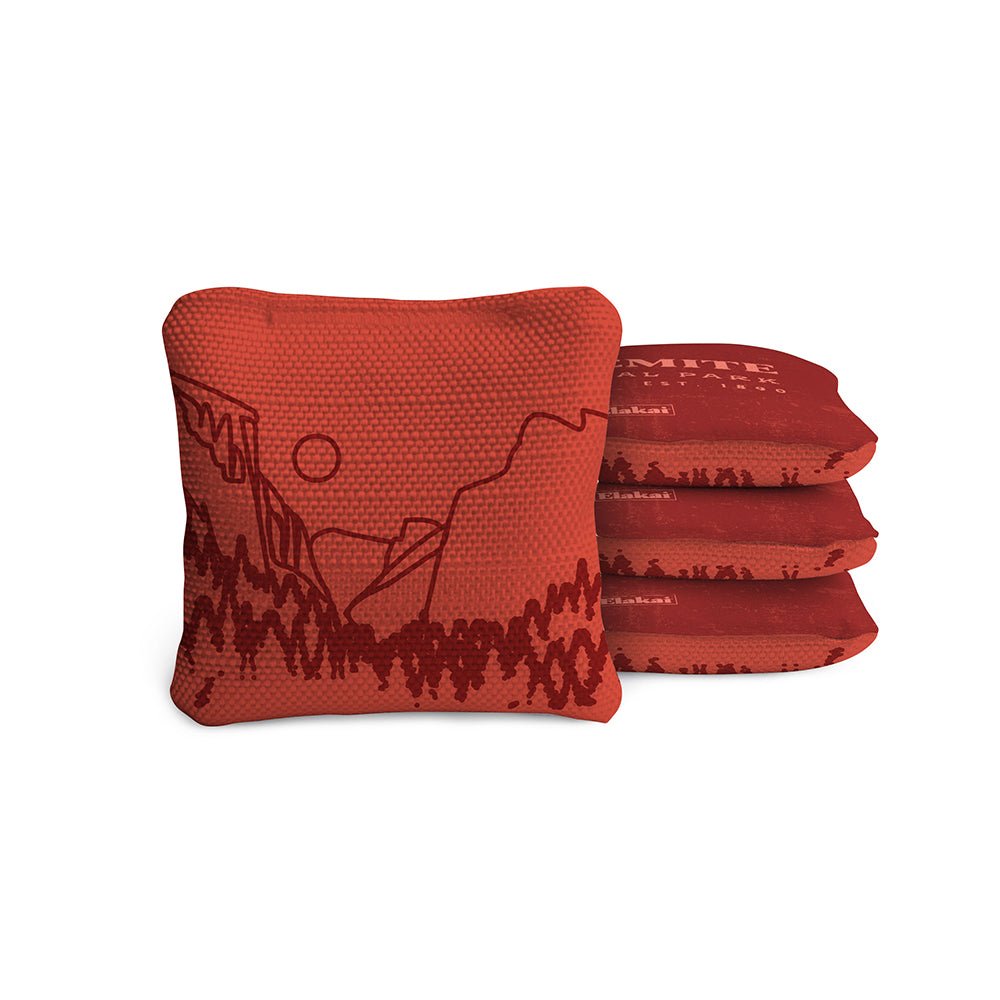 Elakai 4-in Travel Dual-Sided Cornhole Bags | National Parks Collection | Heirloom Boulevard