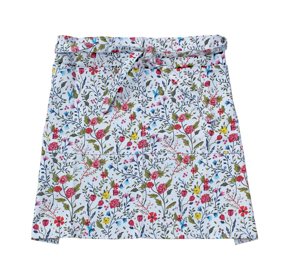 Womanswork Gardener's Half Apron Garden of Paradise | Heirloom Boulevard