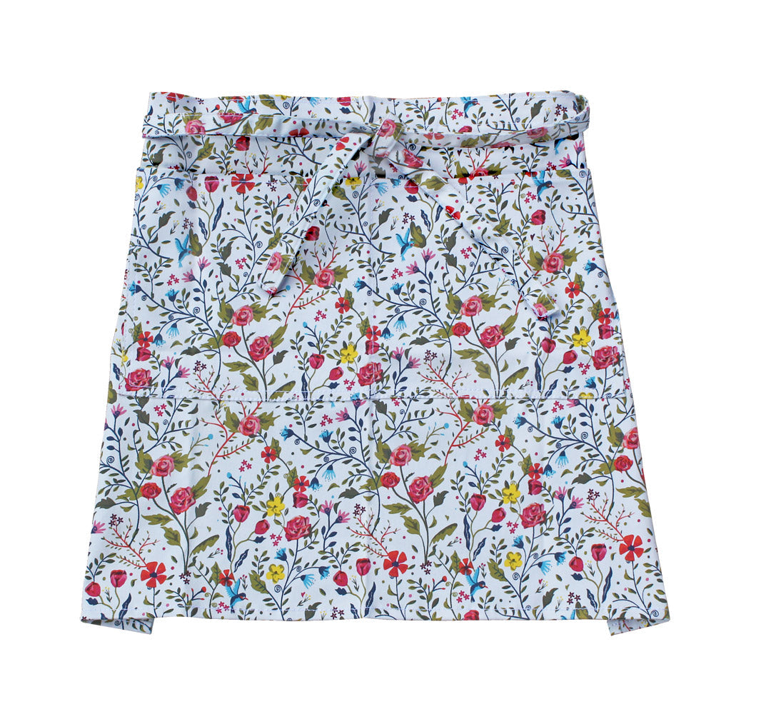 Womanswork Gardener's Half Apron Garden of Paradise | Heirloom Boulevard