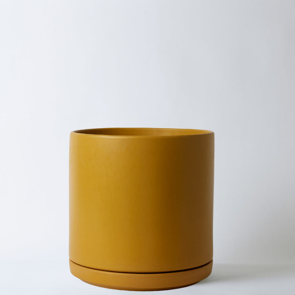 LBE Design Solid Goods - Ceramic Cylinder with Saucer | Heirloom Boulevard