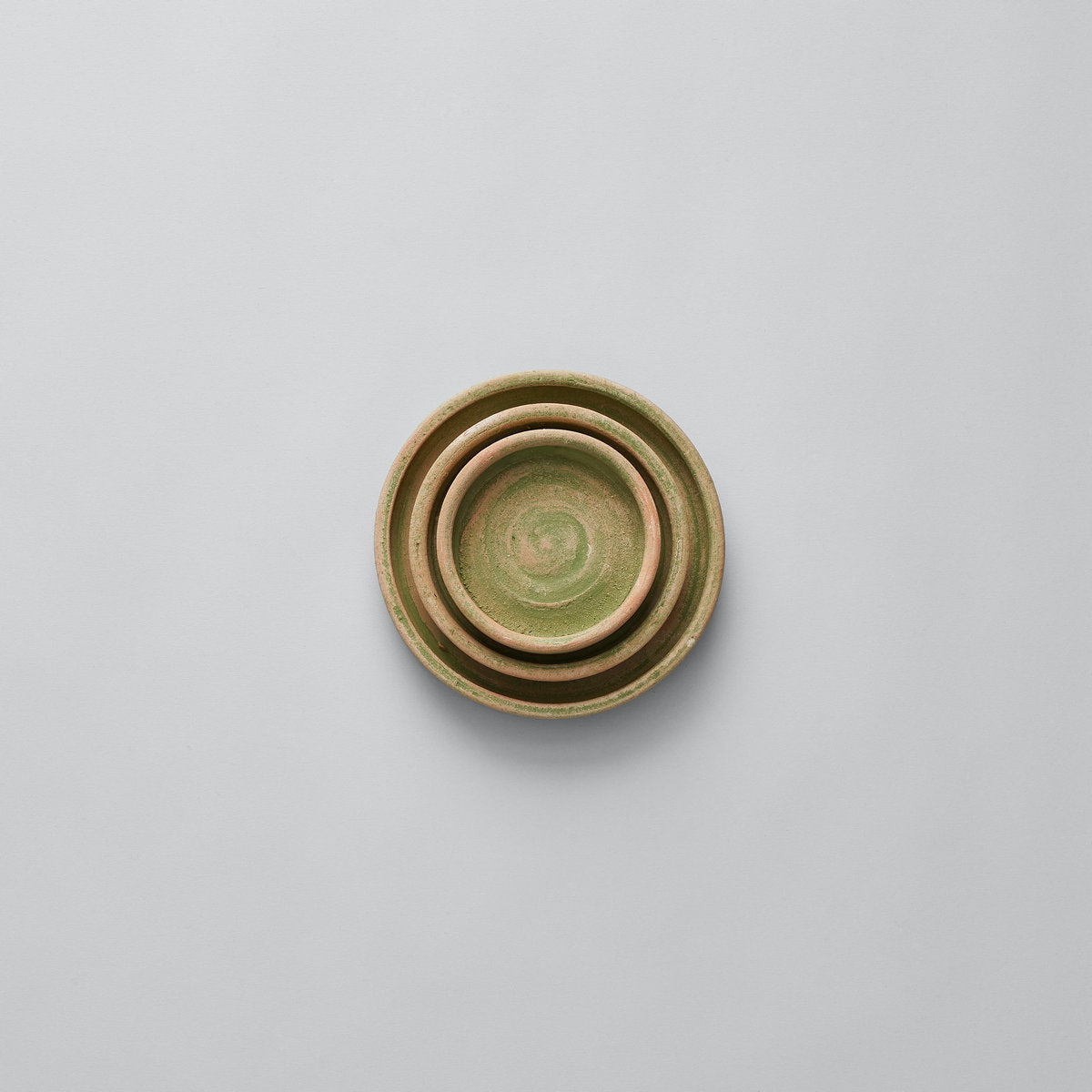 Bloomist Studio Planter Tray, Greenwash | Heirloom Boulevard