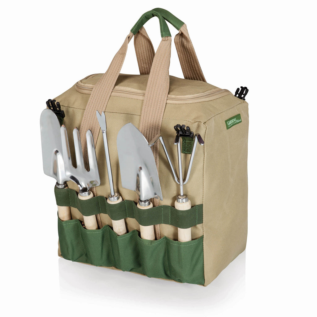 Oniva Gardener Folding Seat with Tools | Heirloom Boulevard