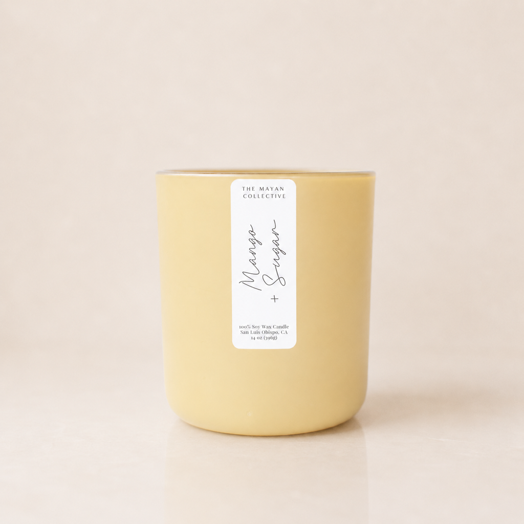 Mango + Sugar Soy Wax Candle | Heirloom Boulevard