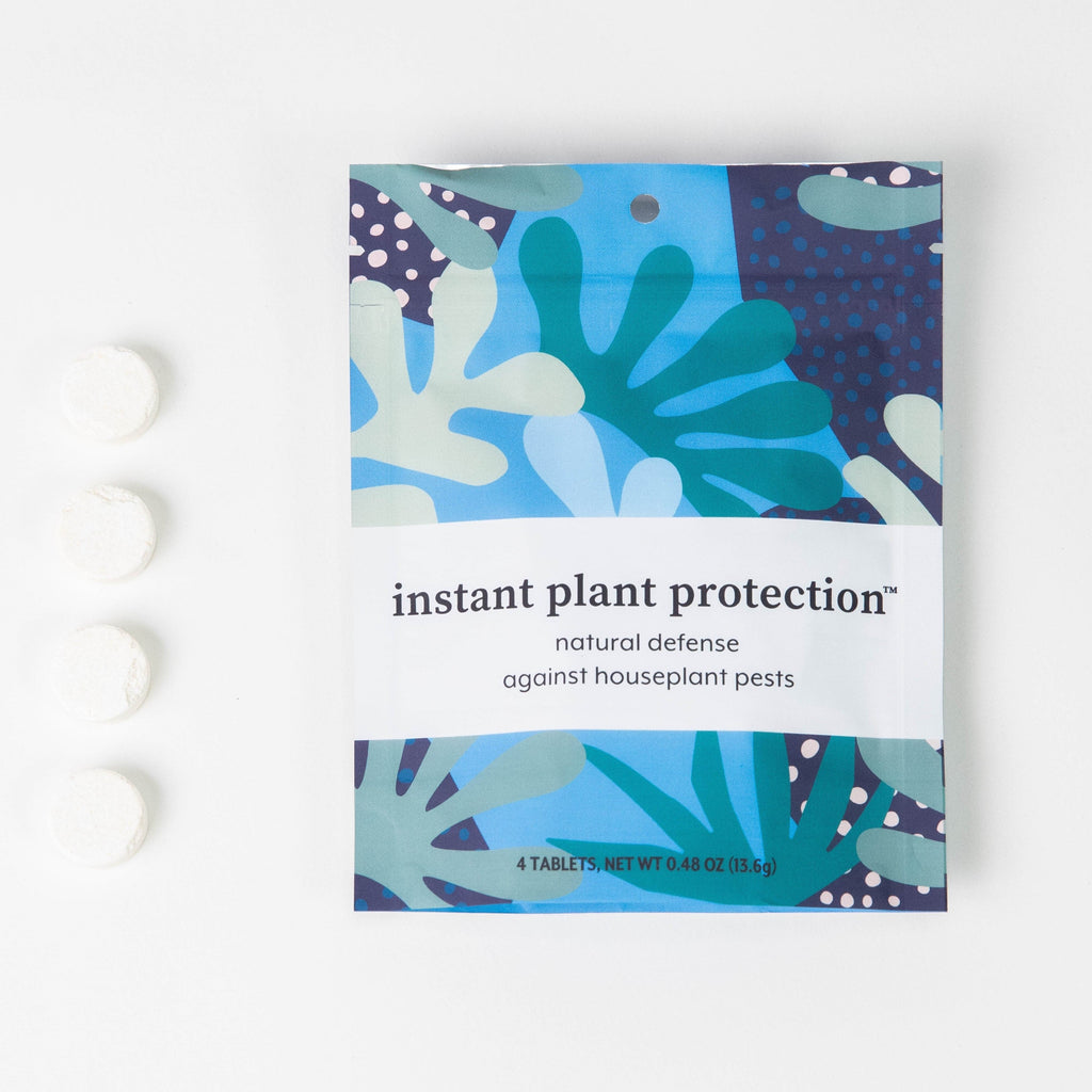Instant Plant Food Instant Plant Protection Tablets – 2 Pouches (4 Tablets per Pouch) - Natural Pest Control for HOUSEPLANTS | Heirloom Boulevard