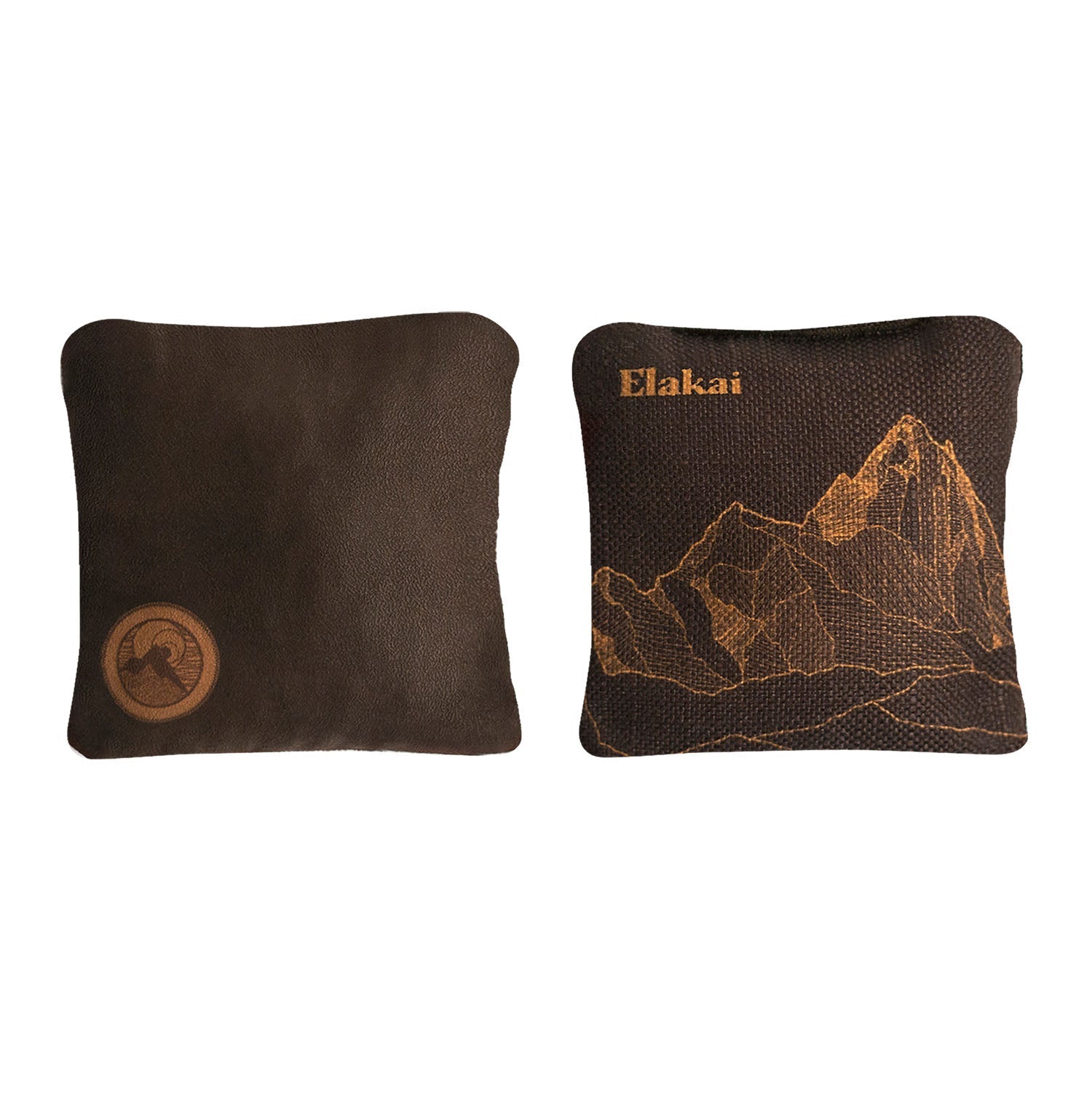 Elakai 6-in Dual-Sided Cornhole Bags | Mt. Elakai Design Collection | Heirloom Boulevard