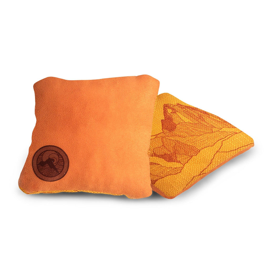 Elakai 6-in Dual-Sided Cornhole Bags | Mt. Elakai Design Collection | Heirloom Boulevard