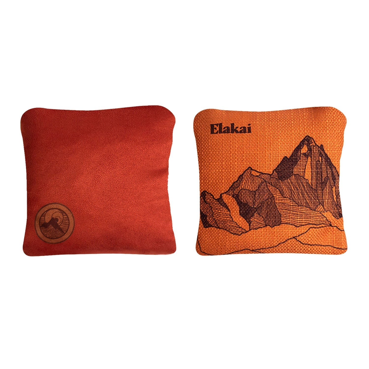 Elakai 6-in Dual-Sided Cornhole Bags | Mt. Elakai Design Collection | Heirloom Boulevard
