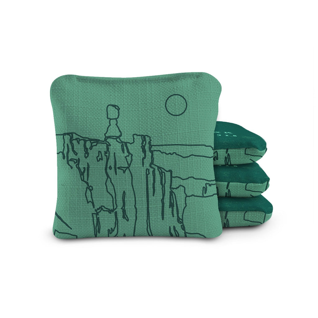 Elakai 6-in Dual-Sided Cornhole Bags | National Parks Collection | Heirloom Boulevard