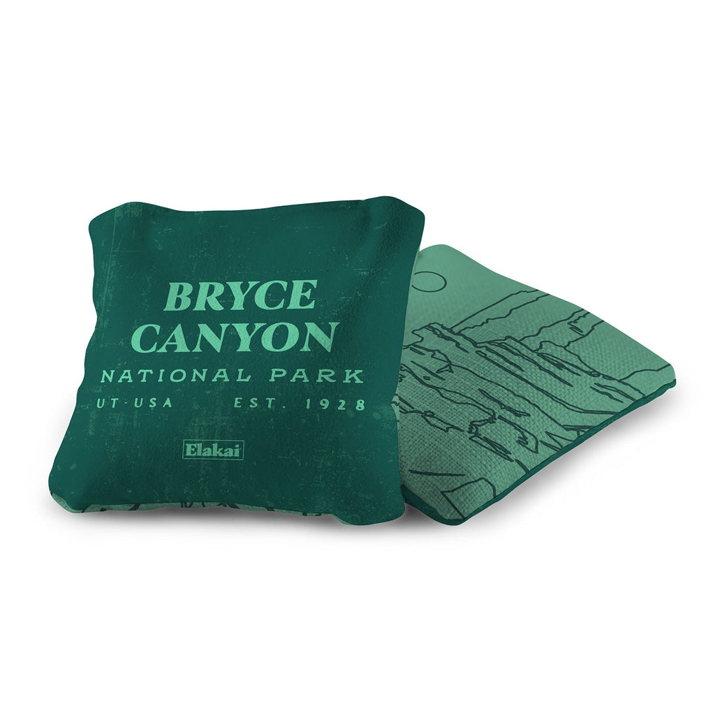 Elakai 6-in Dual-Sided Cornhole Bags | National Parks Collection | Heirloom Boulevard