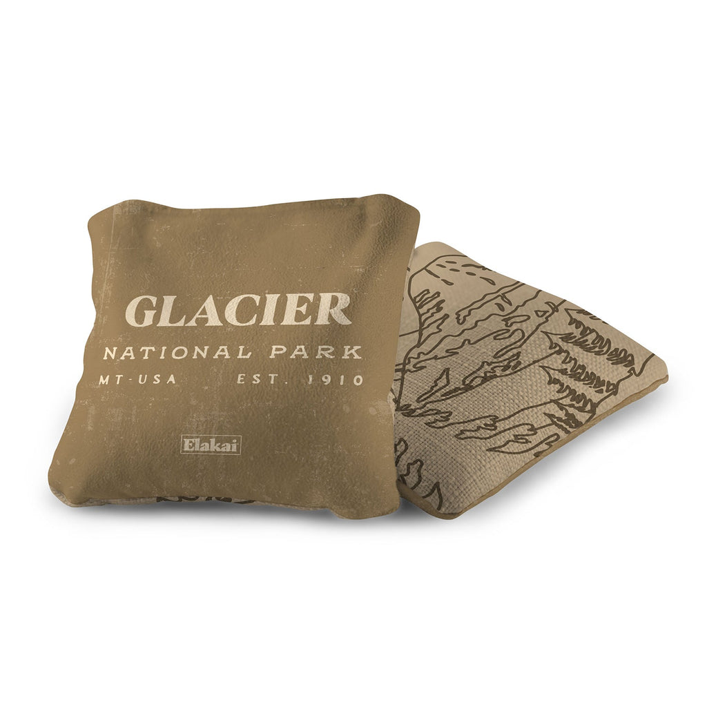 Elakai 6-in Dual-Sided Cornhole Bags | National Parks Collection | Heirloom Boulevard
