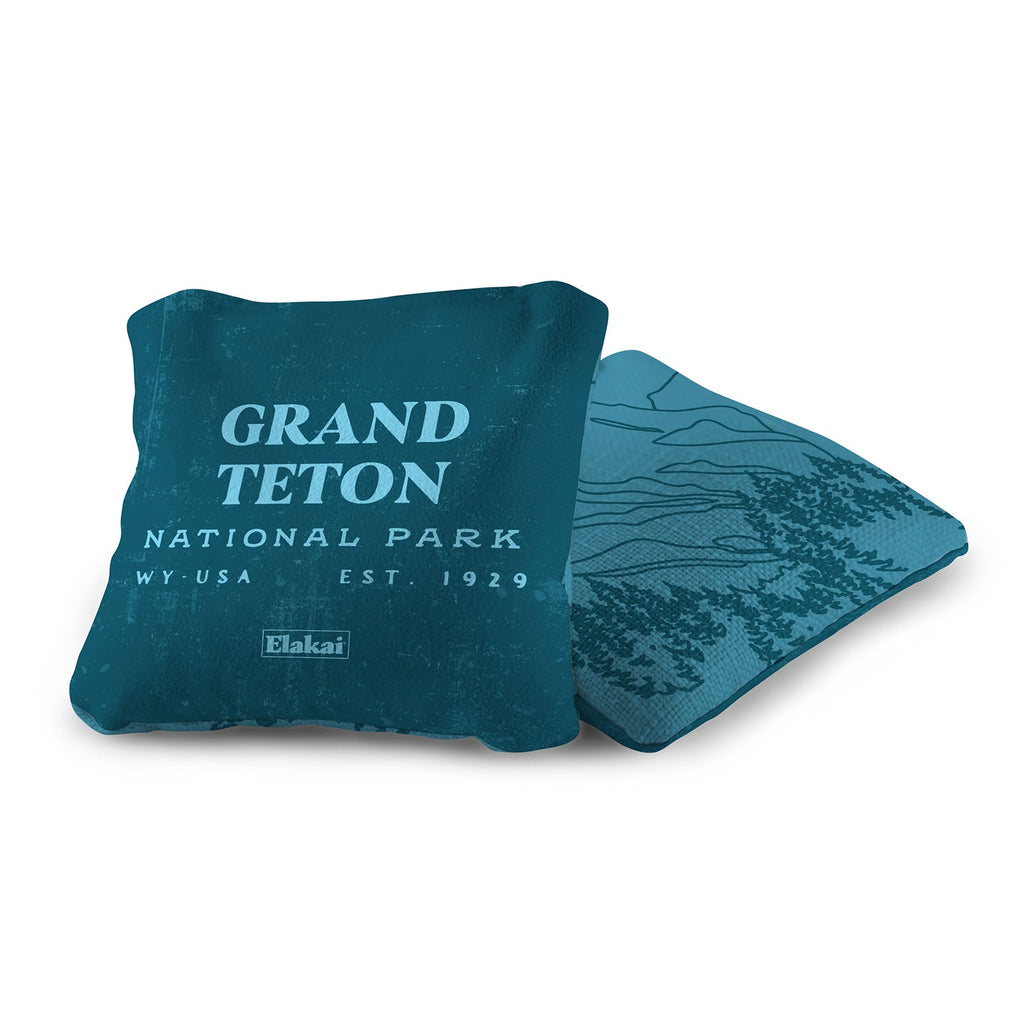 Elakai 6-in Dual-Sided Cornhole Bags | National Parks Collection | Heirloom Boulevard