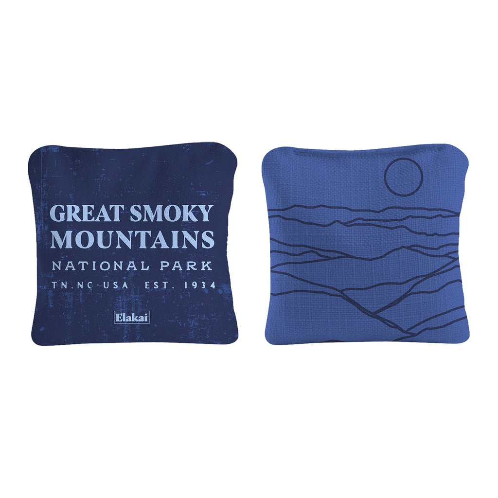 Elakai 6-in Dual-Sided Cornhole Bags | National Parks Collection | Heirloom Boulevard