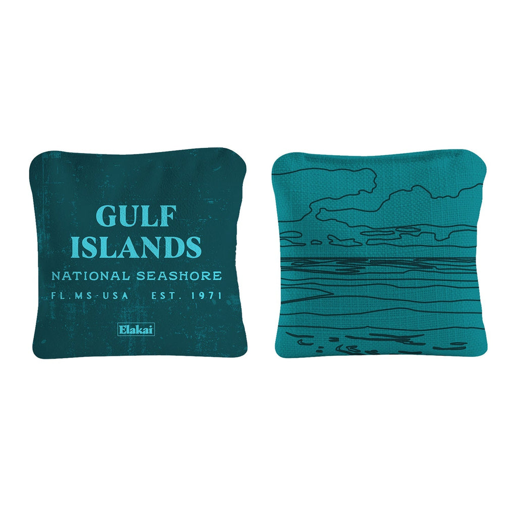 Elakai 6-in Dual-Sided Cornhole Bags | National Parks Collection | Heirloom Boulevard