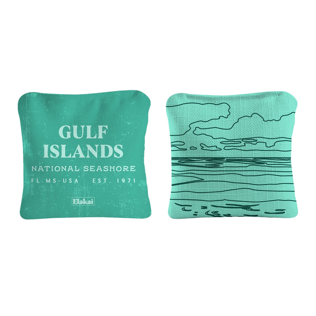 Elakai 6-in Dual-Sided Cornhole Bags | National Parks Collection | Heirloom Boulevard