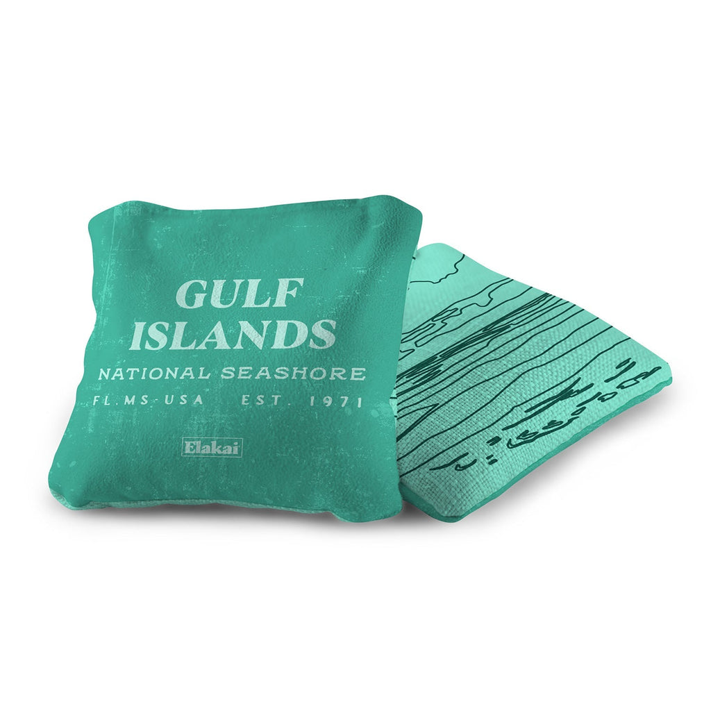 Elakai 6-in Dual-Sided Cornhole Bags | National Parks Collection | Heirloom Boulevard