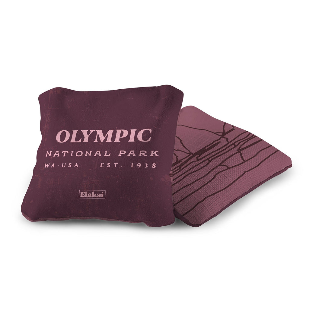 Elakai 6-in Dual-Sided Cornhole Bags | National Parks Collection | Heirloom Boulevard
