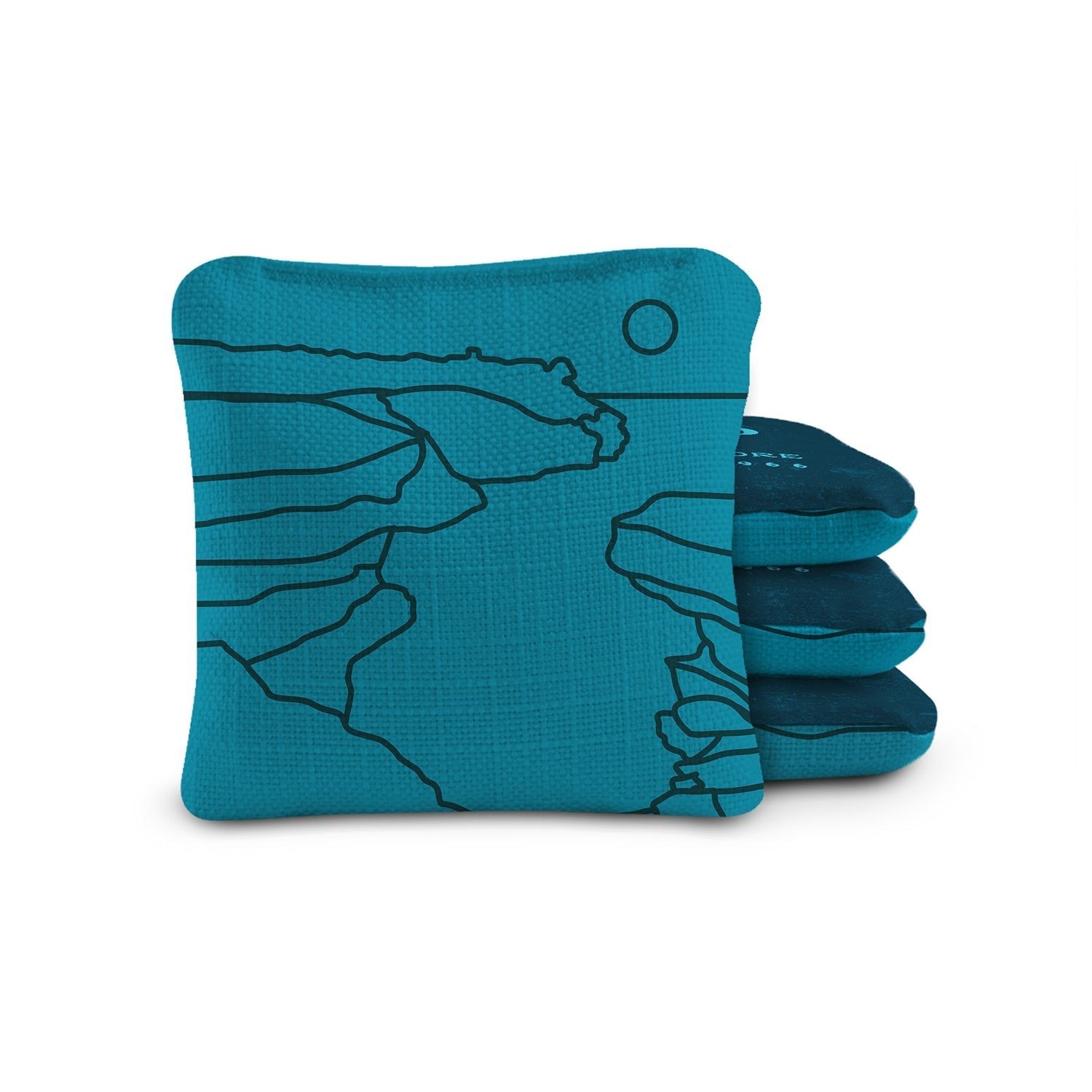 Elakai 6-in Dual-Sided Cornhole Bags | National Parks Collection | Heirloom Boulevard