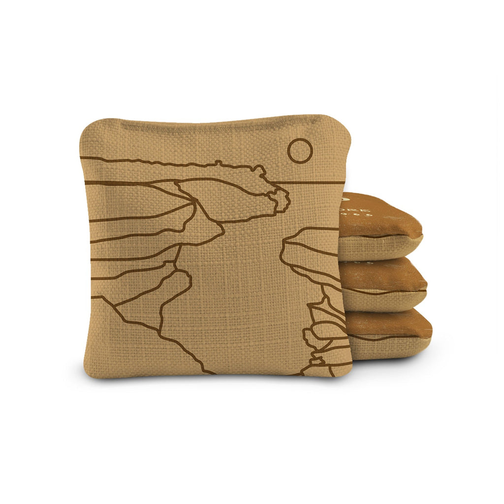 Elakai 6-in Dual-Sided Cornhole Bags | National Parks Collection | Heirloom Boulevard