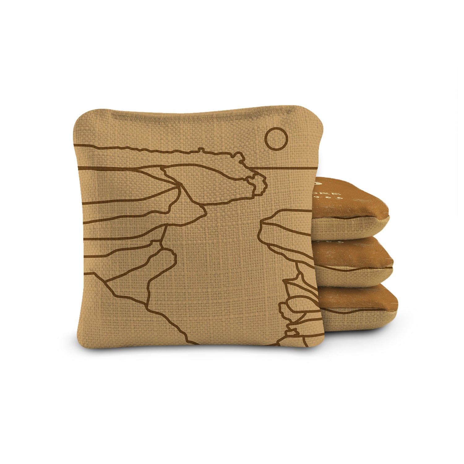 Elakai 6-in Dual-Sided Cornhole Bags | National Parks Collection | Heirloom Boulevard