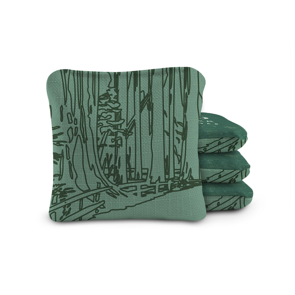 Elakai 6-in Dual-Sided Cornhole Bags | National Parks Collection | Heirloom Boulevard