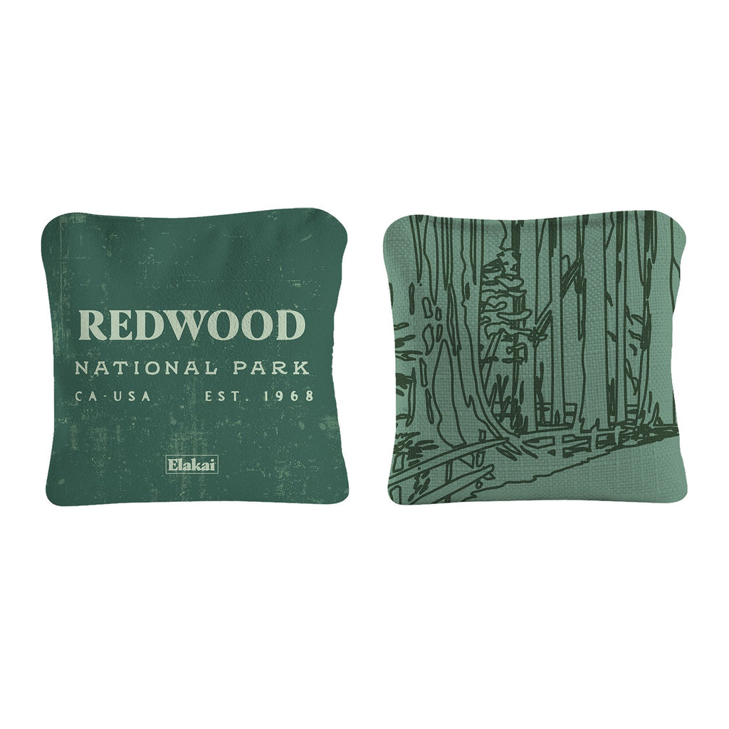 Elakai 6-in Dual-Sided Cornhole Bags | National Parks Collection | Heirloom Boulevard