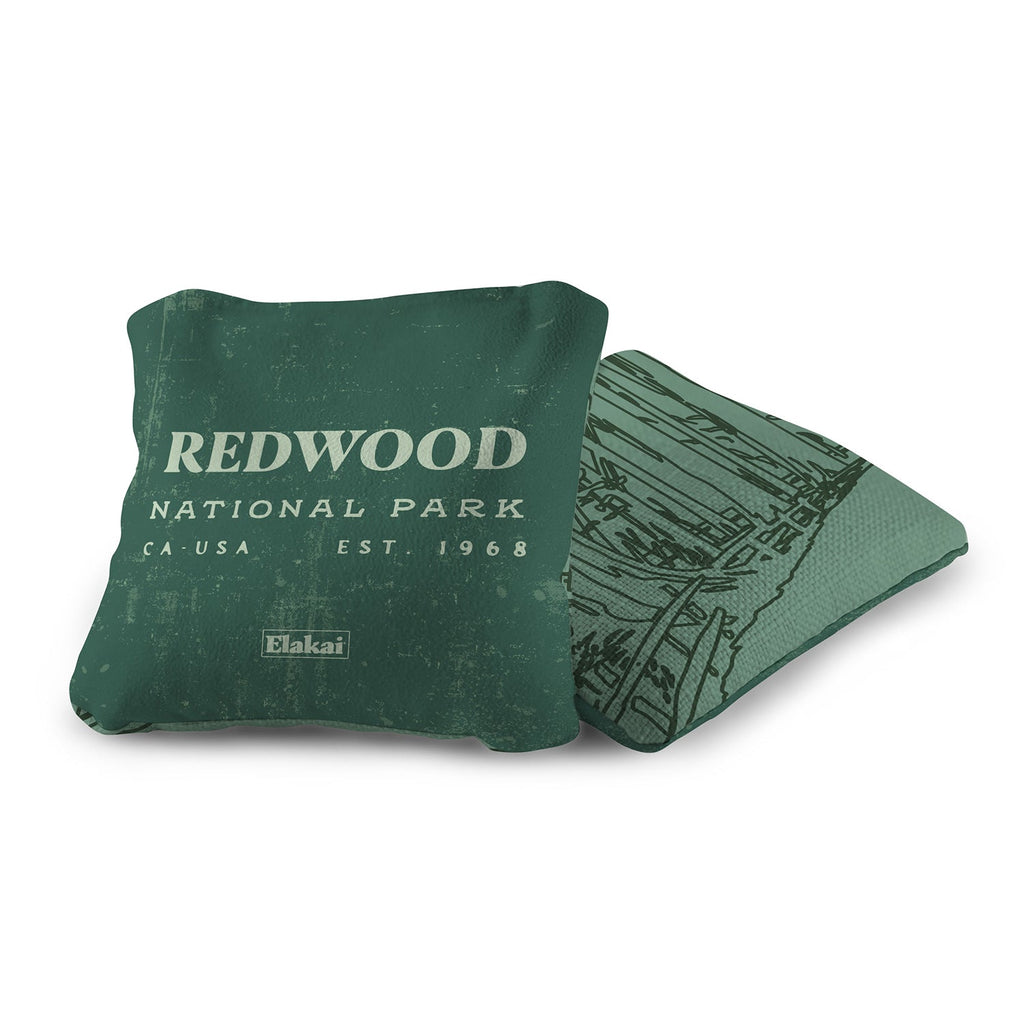 Elakai 6-in Dual-Sided Cornhole Bags | National Parks Collection | Heirloom Boulevard