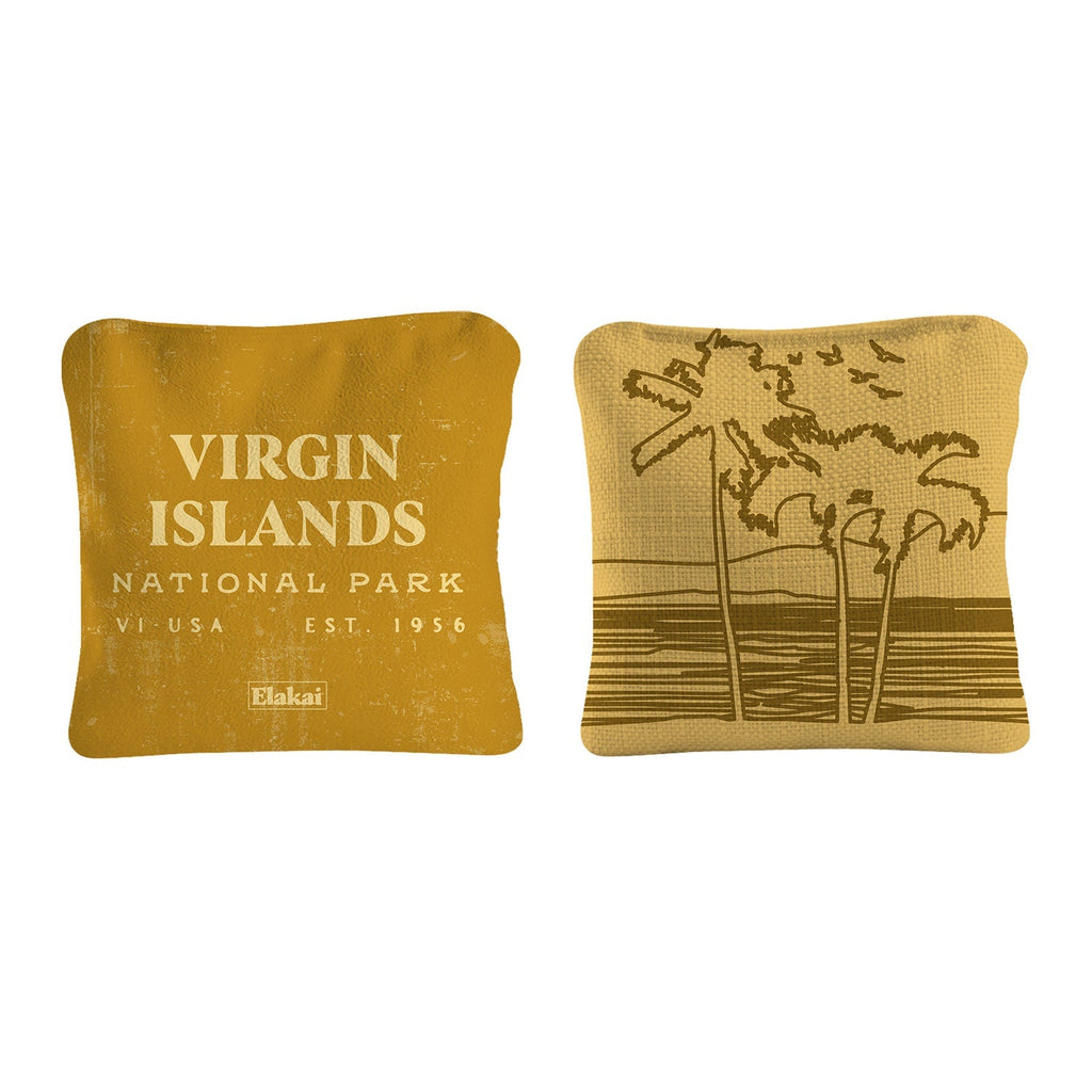 Elakai 6-in Dual-Sided Cornhole Bags | National Parks Collection | Heirloom Boulevard