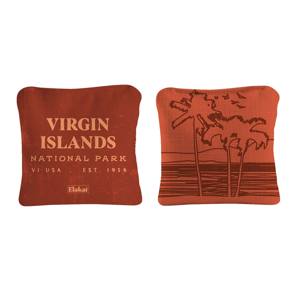 Elakai 6-in Dual-Sided Cornhole Bags | National Parks Collection | Heirloom Boulevard
