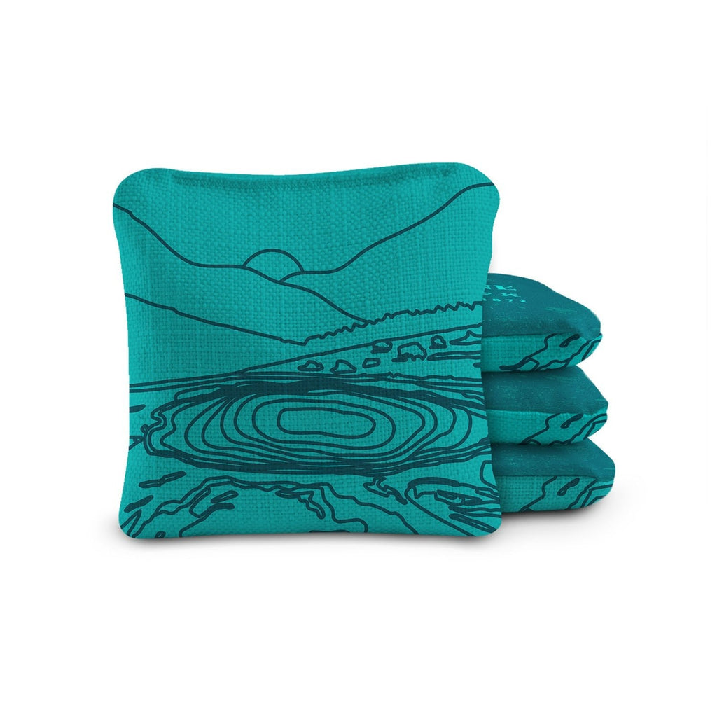 Elakai 6-in Dual-Sided Cornhole Bags | National Parks Collection | Heirloom Boulevard