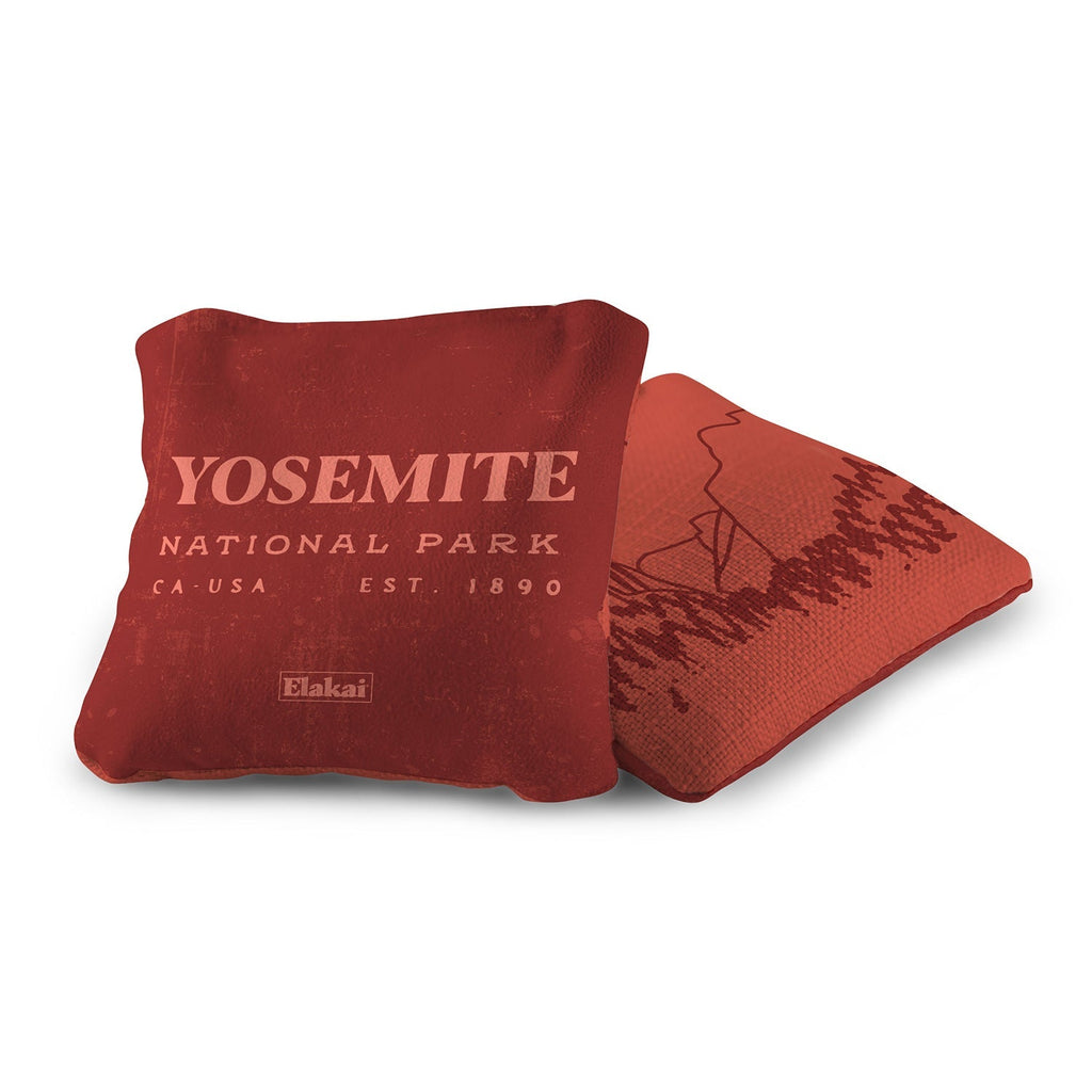 Elakai 6-in Dual-Sided Cornhole Bags | National Parks Collection | Heirloom Boulevard