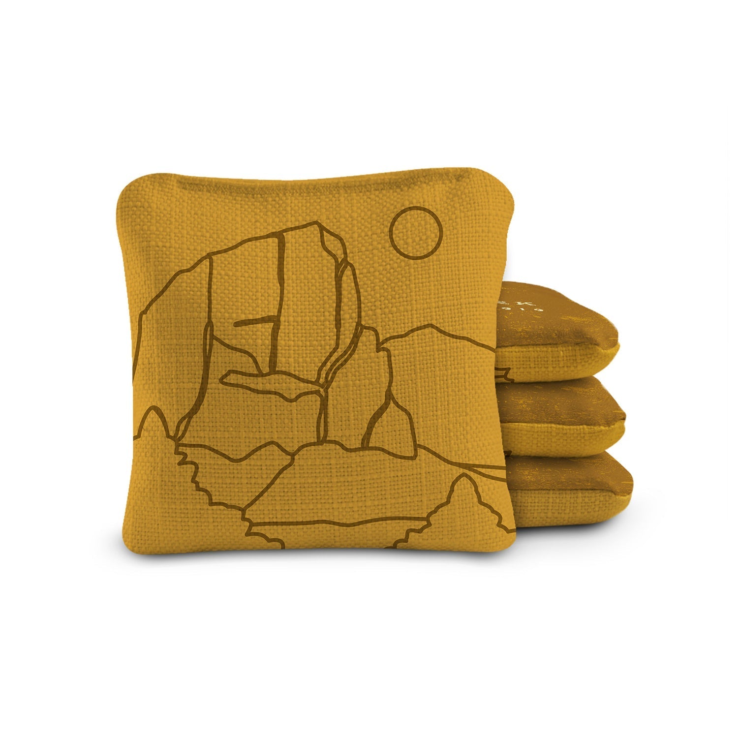 Elakai 6-in Dual-Sided Cornhole Bags | National Parks Collection | Heirloom Boulevard