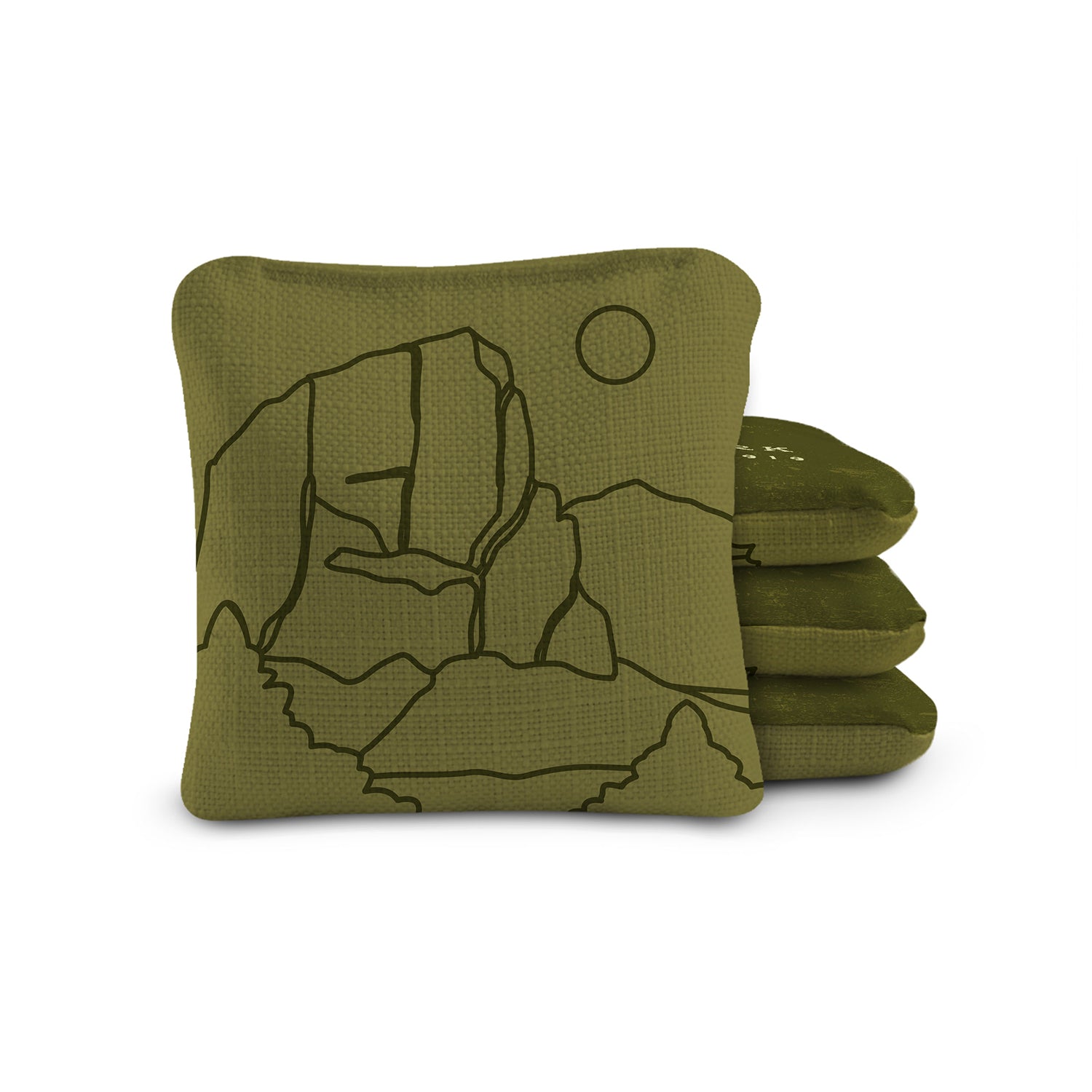 Elakai 6-in Dual-Sided Cornhole Bags | National Parks Collection | Heirloom Boulevard