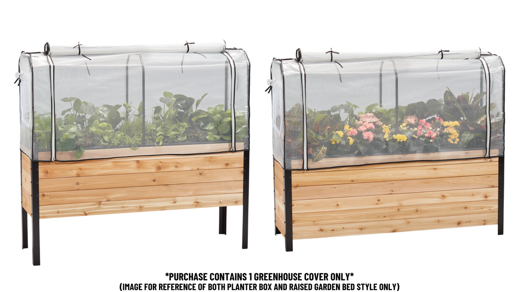 Cedar Planters Greenhouse Cover 18" x 60" * Pre-Order: Ships in July | Heirloom Boulevard
