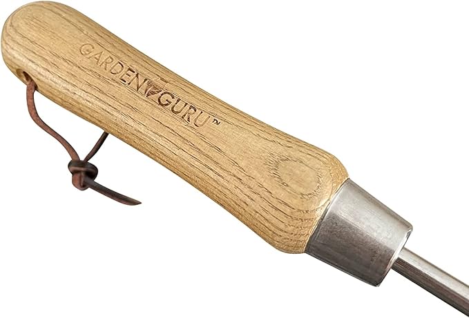 Garden Guru Classic Garden Tool Set - Includes Hand Trowel Transplanter Cultivator | Heirloom Boulevard