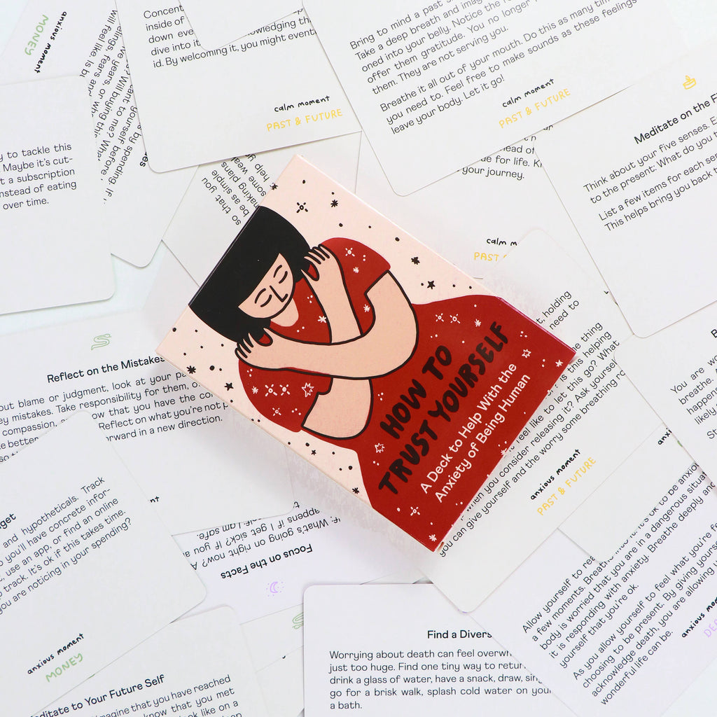 How to Trust Yourself Self Care Cards for Anxiety I AM & CO | Heirloom Boulevard