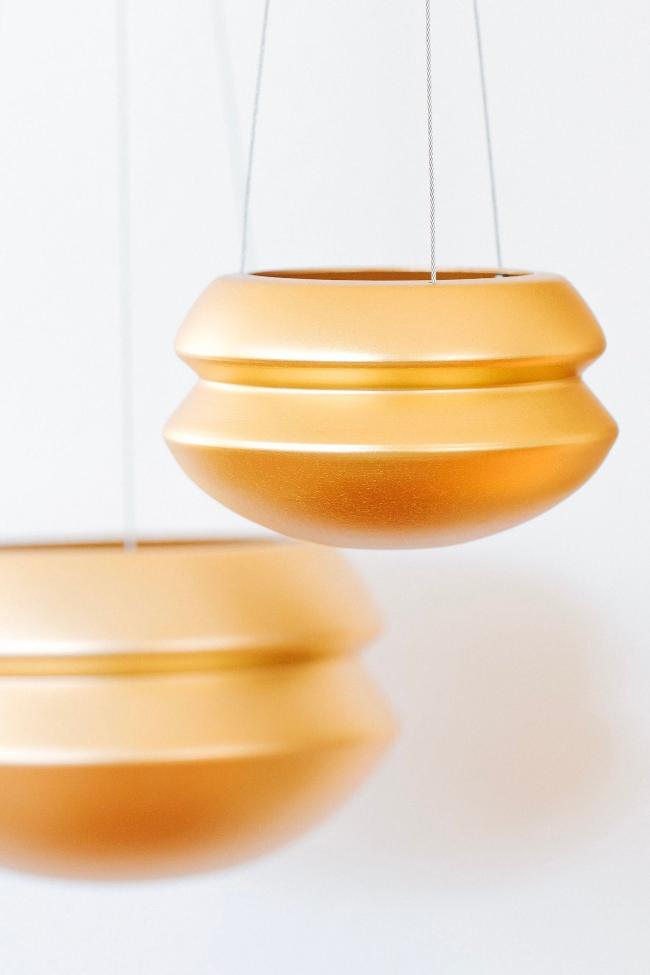 Carter + Rose Halo Hanging Planter Carter + Rose | Heirloom Boulevard