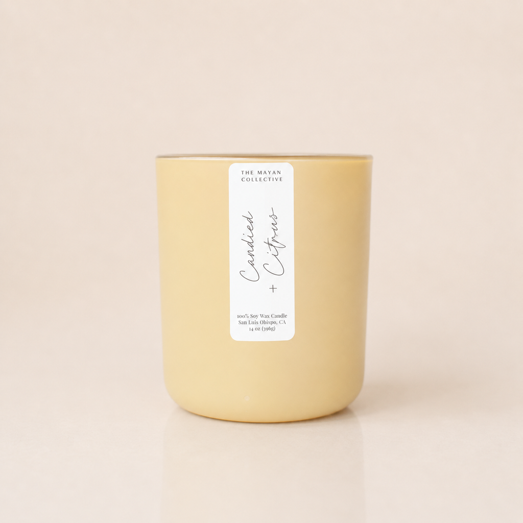 Candied Citrus Soy Wax Candle | Heirloom Boulevard